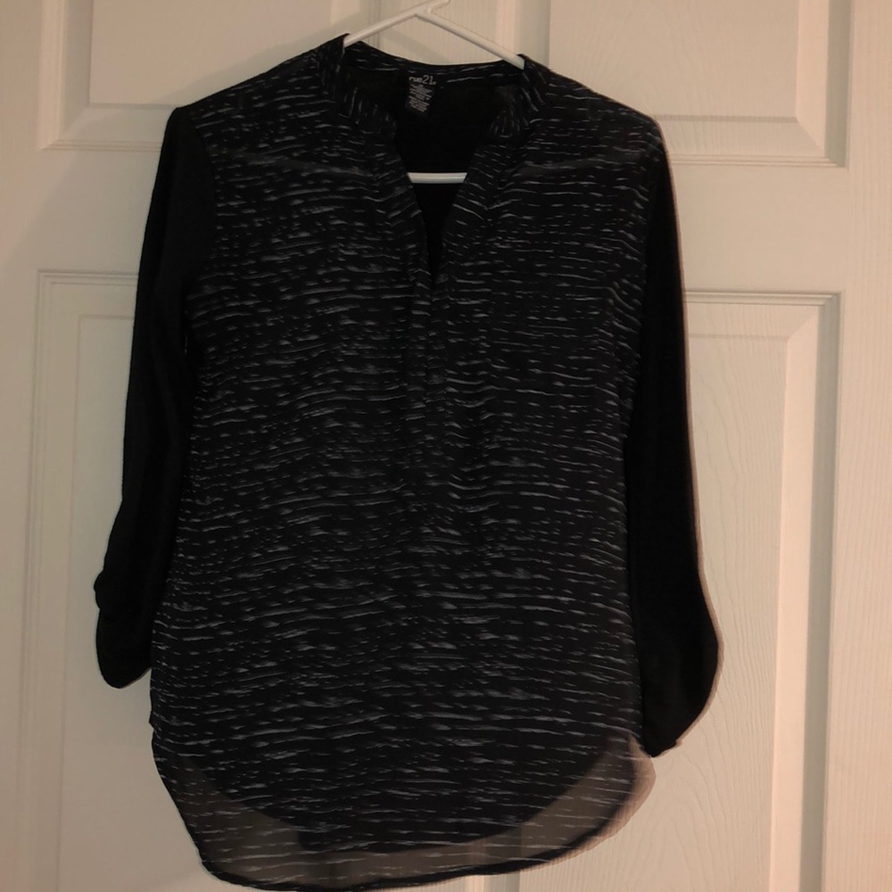 Long sleeve blouse